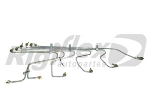 JUEGO DE CAÑOS INYECTORES CON ABRZADERA MODELO 1938-1935 OM 447